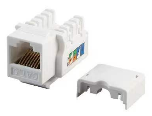 UTP CAT6 90°keystone jack(找华隆，一般是非洲用的比较多，常见的是匹配86*86面板）价格在1.3元/PC